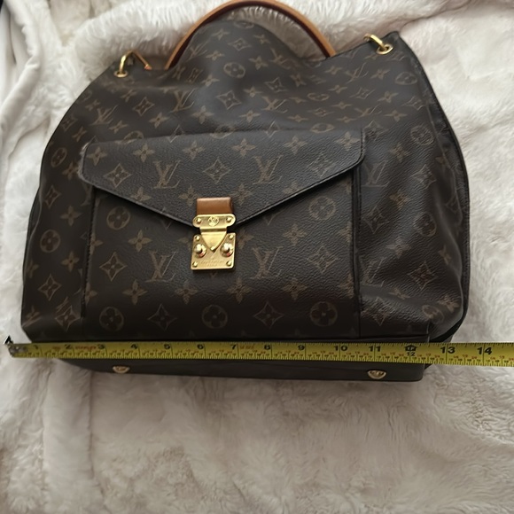 LOUIS VUITTON Métis Monogram hobo 2 straps Mint Large bag Authentic Made in USA - Picture 3 of 16